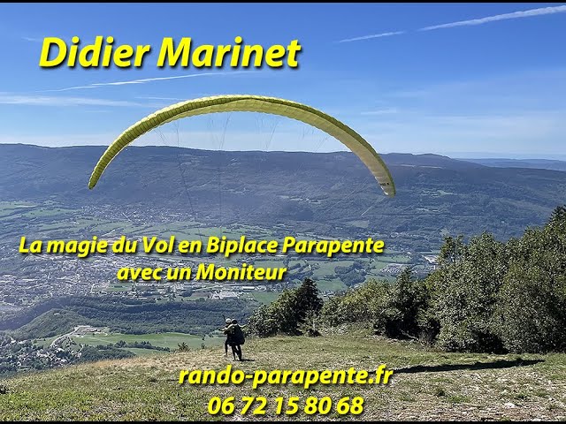 Parapente sur les Crêtes du Jura